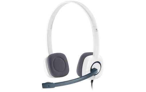 Micro-casque Logitech H150, Blanc