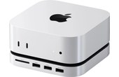 Station d'accueil Satechi USB-C pour Mac mini M4 avec emplacement SSD M.2 NVMe