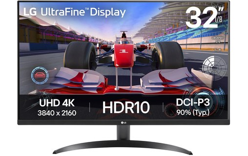 Écran 31,5" LG UltraFine 32UR500K-B - 4K