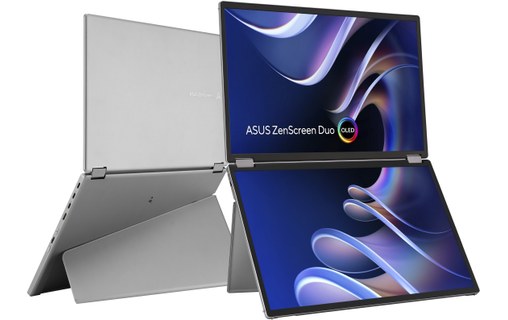 Écran 14" Asus ZenScreen Duo OLED MQ149CD - USB-C