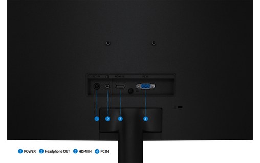 Écran Incurvé 32" Samsung Essential Monitor S3 S39GD - avec haut-parleurs