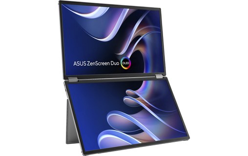 Écran 14" Asus ZenScreen Duo OLED MQ149CD - USB-C