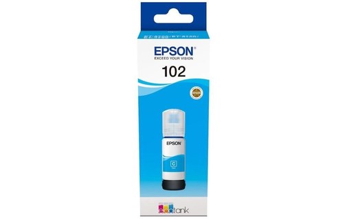 Bouteille d'encre - EPSON - Cyan - EcoTank 102