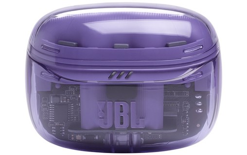 Écouteurs sans fil JBL Tune Beam 2 Ghost Edition, Violet - Bluetooth