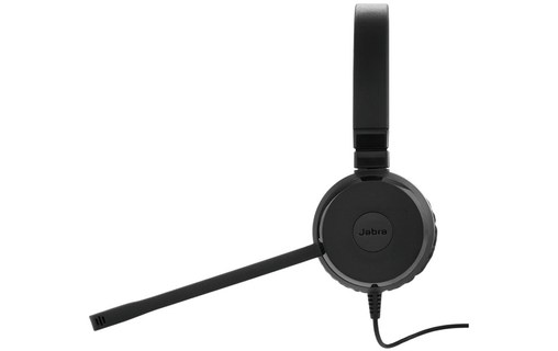 Micro-casque Jabra Evolve 30 II UC Stereo, Noir - USB