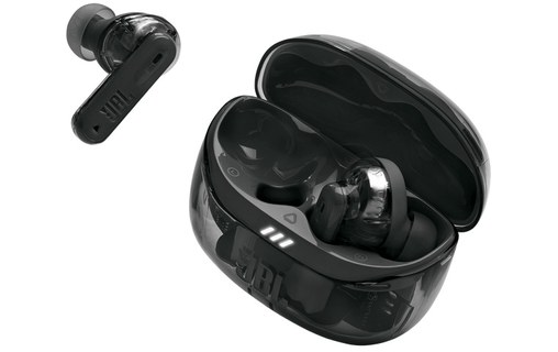 Écouteurs sans fil JBL Tune Beam 2 Ghost Edition, Noir - Bluetooth