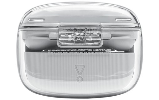Écouteurs sans fil JBL Tune Beam 2 Ghost Edition, Blanc - Bluetooth