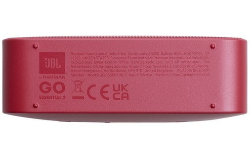 Enceinte Bluetooth JBL Go Essential 2 - Rouge