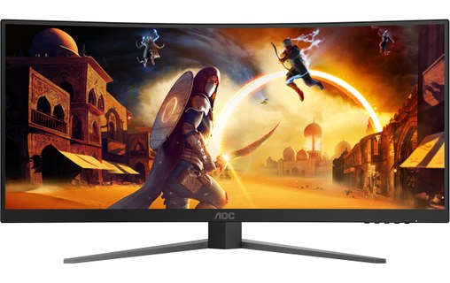 Écran Gaming Incurvé 34" AOC G4 CU34G4 - 180 Hz
