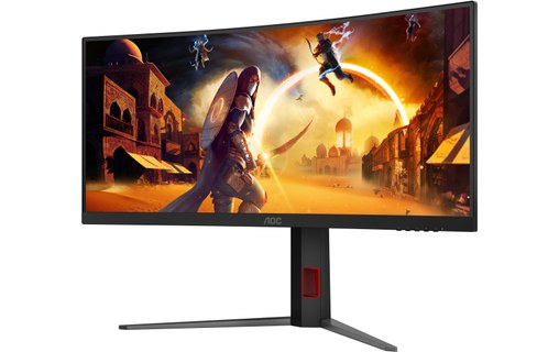 Écran Gaming Incurvé 34" AOC G4 CU34G4 - 180 Hz