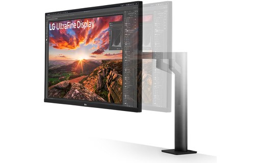 Écran 31,5" LG UltraFine 32UN880K-B - 4K USB-C
