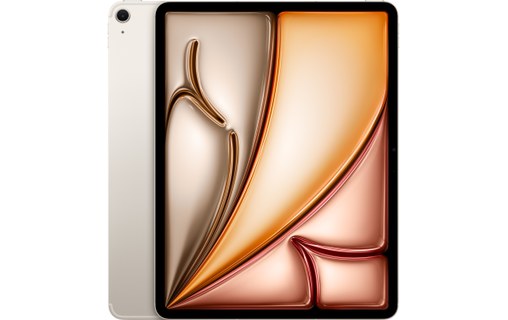 Apple iPad Air 13" - 2025 - WiFi + Cellular - 128 Go - Lumière stellaire