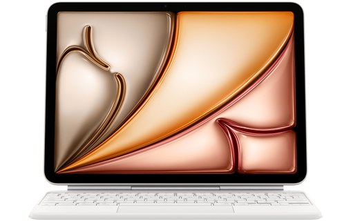 Apple Magic Keyboard pour iPad Air 11" (M3) - Français - Blanc