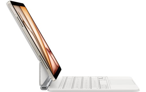 Apple Magic Keyboard pour iPad Air 11" (M3) - Français - Blanc