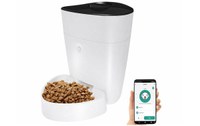 Distributeur de nourriture connecté pour petit chien et chat