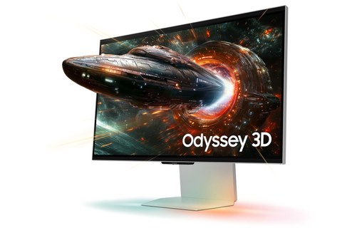Écran Gaming 27" Samsung Odyssey 3D G90XF - 4K 165 Hz - avec haut-parleurs