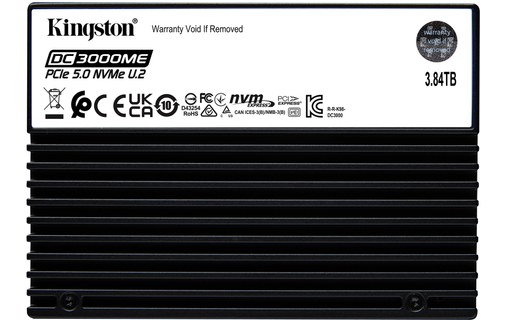 Kingston DC3000ME 3,84 To - SSD U.2 NVMe PCIe 5.0