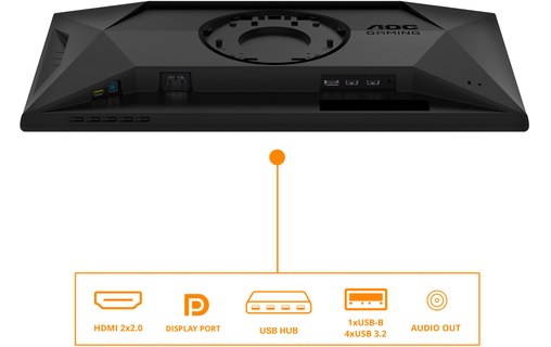Écran Gaming 24,5" AOC G4 25G4SXU - 310 Hz