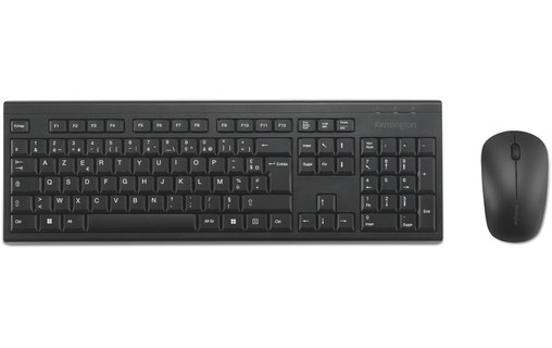 Clavier + Souris sans fil Kensington KM150 EQ - Noir
