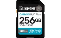 Carte SDXC Kingston Canvas Go Plus Gen4 256 Go, UHS-I, V30