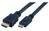 Câble HDMI vers mini HDMI - MCL - 2 m - Noir