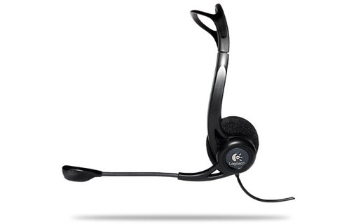 Micro-casque Logitech 960 USB, Noir