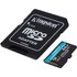 Carte microSD Kingston Canvas Go Plus Gen4 64 Go avec adaptateur SD, UHS-I, V30