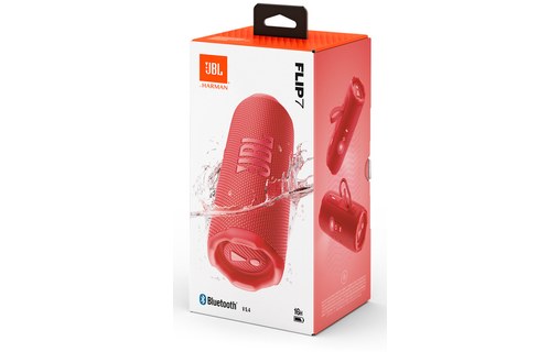 Enceinte Bluetooth JBL Flip 7 - Rouge