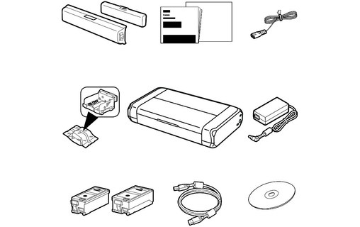 Imprimante jet d'encre Canon MAXIFY BX 110 - WiFi