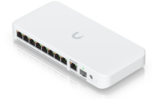 Switch Ethernet Ubiquiti UniFi Flex 2.5G PoE 8 ports - 10 GbE, Manageable, PoE