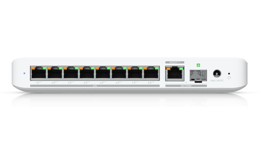 Switch Ethernet Ubiquiti UniFi Flex 2.5G PoE 8 ports - 10 GbE, Manageable, PoE