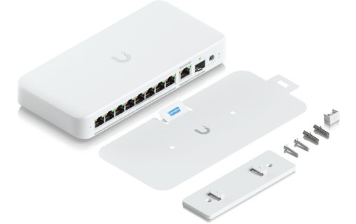 Switch Ethernet Ubiquiti UniFi Flex 2.5G PoE 8 ports - 10 GbE, Manageable, PoE