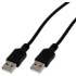 Câble MCL USB-A vers USB-A USB 2.0 - 5 m - Noir