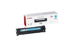 Canon 718C Cartouche toner pour Imprimante Laser - Cyan
