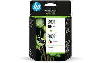 Cartouche d encre HP pack 301 Noir + 3 couleurs