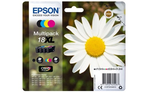 Cartouche d encre Epson PACK PAQUERETTE 4 COULEURS XL