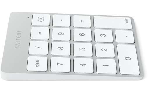 Pavé numérique Bluetooth Satechi Slim Wireless - Argent