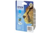 EPSON Cartouche T0712 - Guepard - Cyan