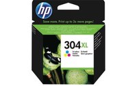 HP 304XL cartouche dencre trois couleurs authentique pour HP DeskJet 2620/2630/3