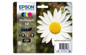 EPSON Multipack T1806 - Paquerette - Noir, Cyan, Magenta, Jaune