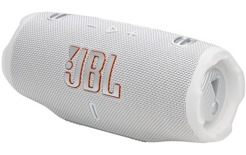 Enceinte Bluetooth JBL Charge 6 - Blanche