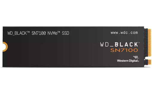 Western Digital WD Black SN7100 500 Go - SSD M.2 2280 NVMe PCIe 4.0 TLC