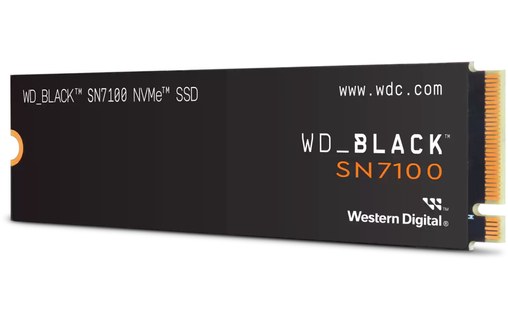 Western Digital WD Black SN7100 500 Go - SSD M.2 2280 NVMe PCIe 4.0 TLC