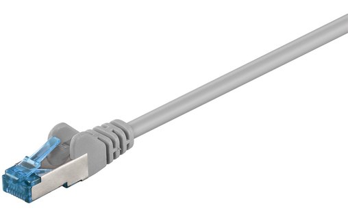 Câble ethernet RJ45 Cat 6a SSTP - Goobay - 5 m - Gris