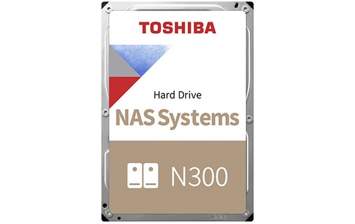Toshiba N300 8 To - Disque dur 7200 tr/min pour NAS - HDWG780EZSTA