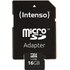 Intenso 16GB MicroSDHC 16Go MicroSDHC Class 10 mémoire flash