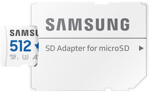 Carte microSDXC Samsung PRO Plus Sonic The Hedgehog 512 Go avec adaptateur SD
