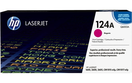 HP 124A Toner Magenta Q6003A