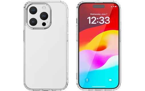 Pack Protection pour iPhone 15 Plus Coque MagSafe Film 4smarts Transparent