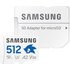 Carte microSDXC Samsung PRO Plus Sonic The Hedgehog 512 Go avec adaptateur SD